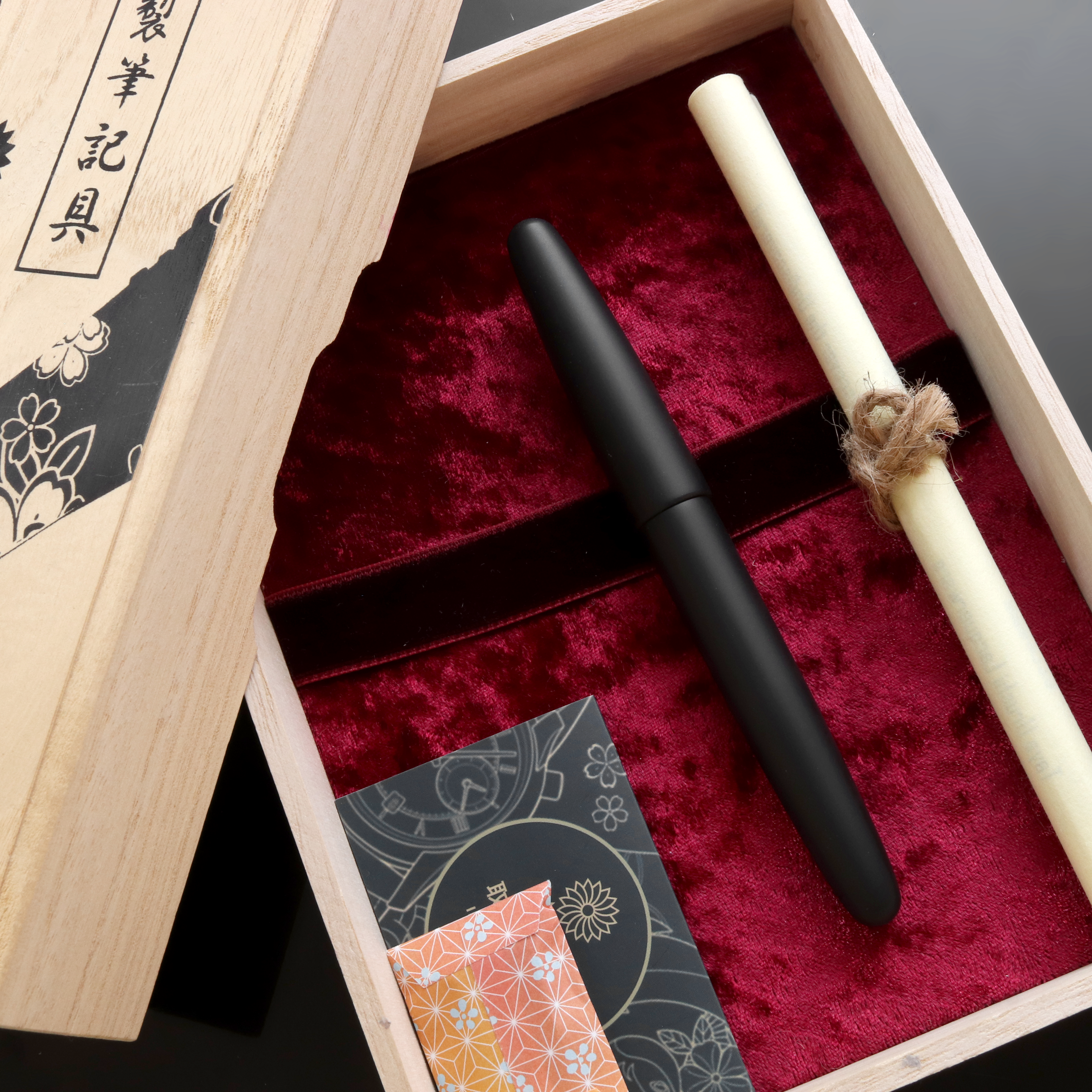 Wancher Dream Pen True Ebonite Matte Black Pióro Wieczne