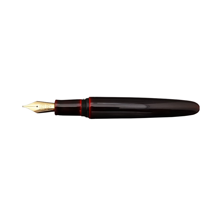 Wancher Dream Pen True Urushi Kuro Tamenuri Reservoarpenna