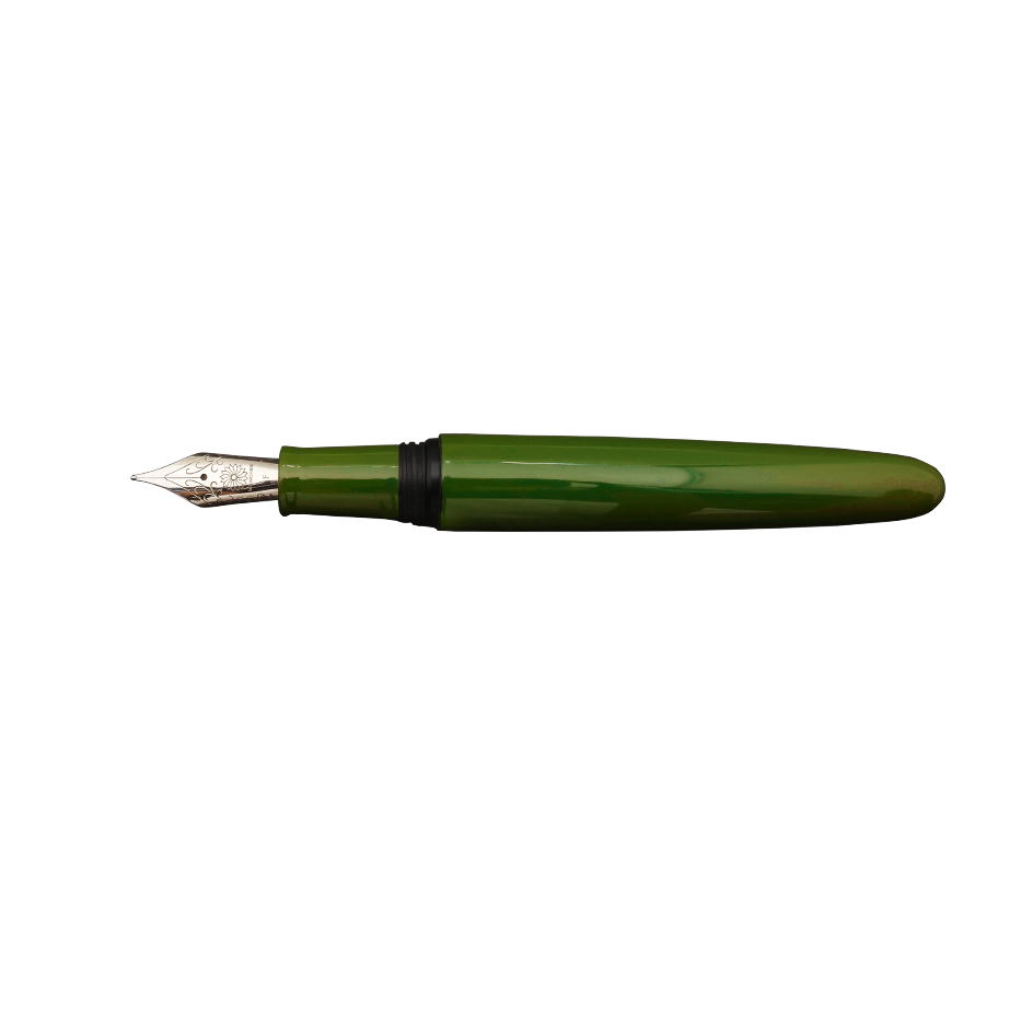 Wancher Dream Pen True Urushi Uguisu-Iro Plumo Estilográfica