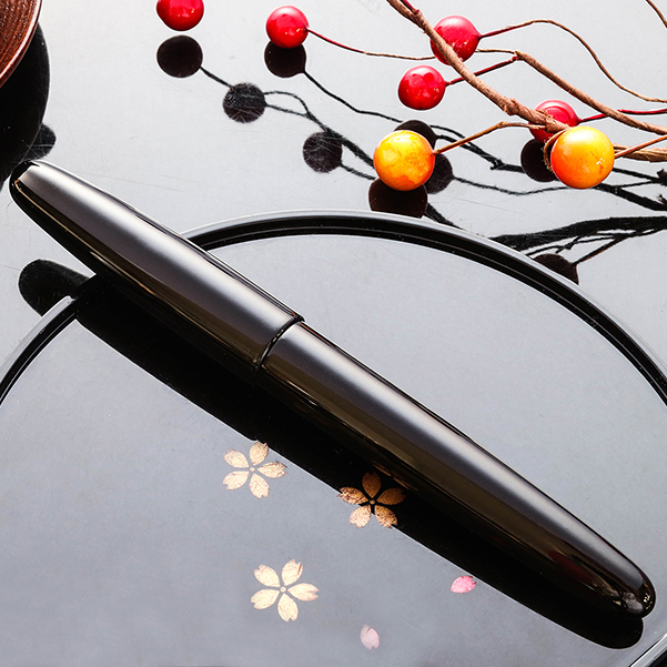 Wancher Dream Pen True Urushi Black Plumo Estilográfica