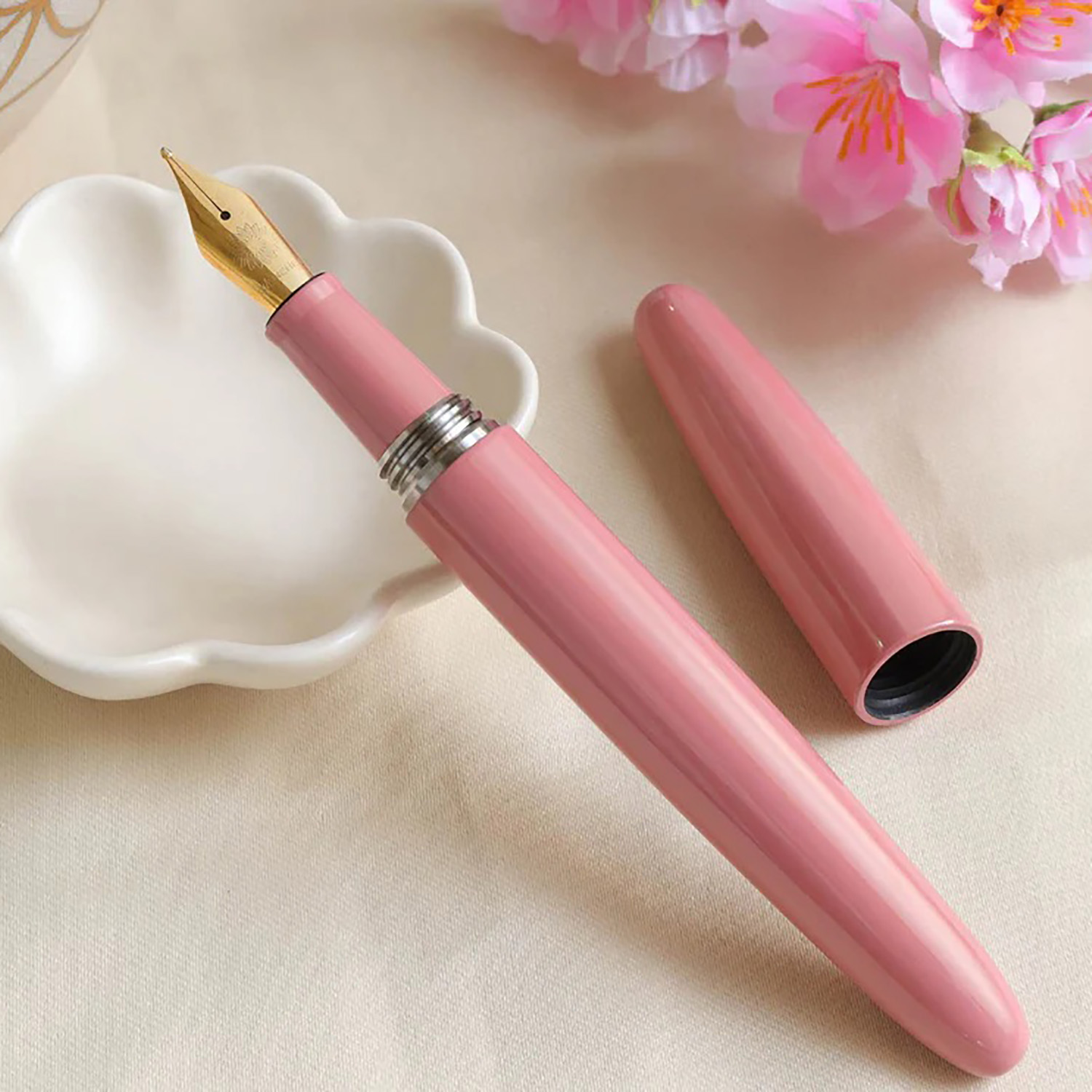 Wancher Dream Pen Kyoto Urushi Kasane-iro - Yukinoshita Caneta de Tinta Permanente