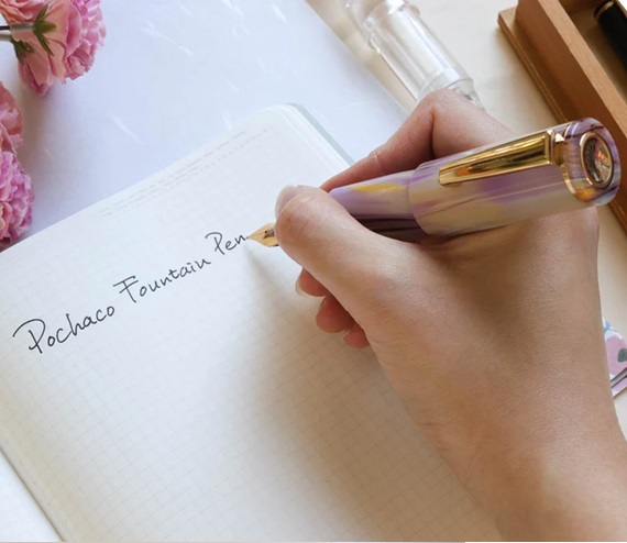 Wancher PoChaCo Milky Marble GT Cartridge Pióro Wieczne