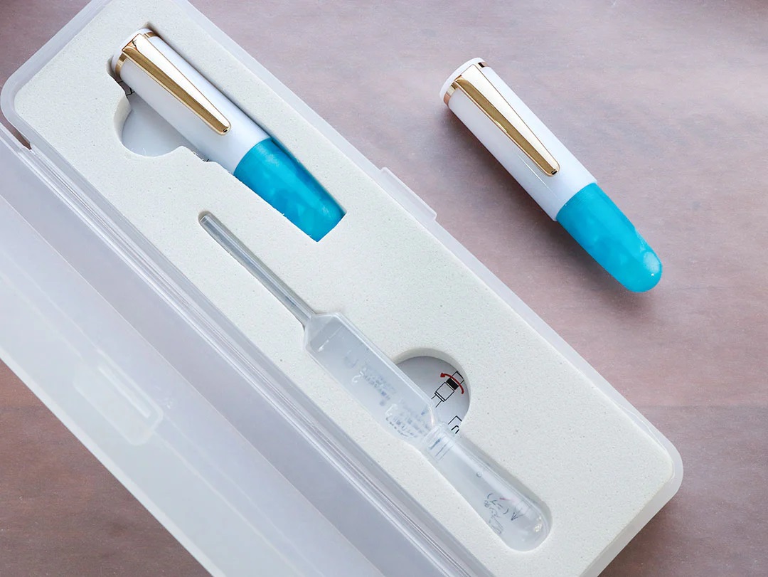 Wancher PuChiCo Arctic Blue GT Fountain Pen