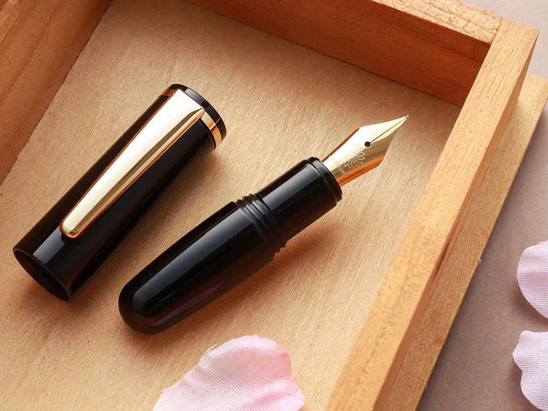 Wancher PuChiCo Penguin Black GT Fountain Pen