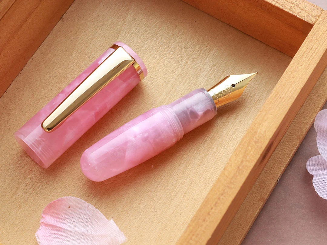 Wancher PuChiCo Peony Pink GT Fountain Pen
