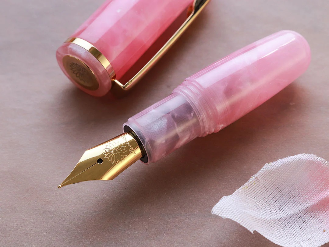 Wancher PuChiCo Peony Pink GT Fountain Pen
