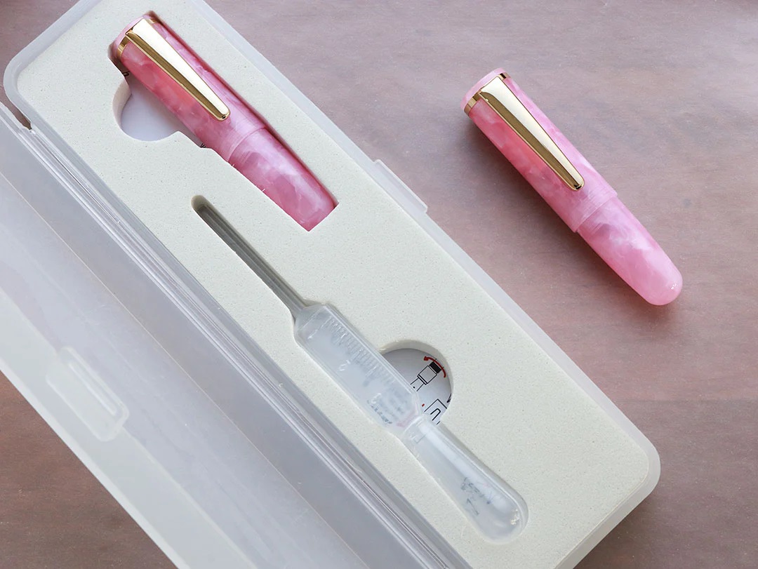 Wancher PuChiCo Peony Pink GT Fountain Pen