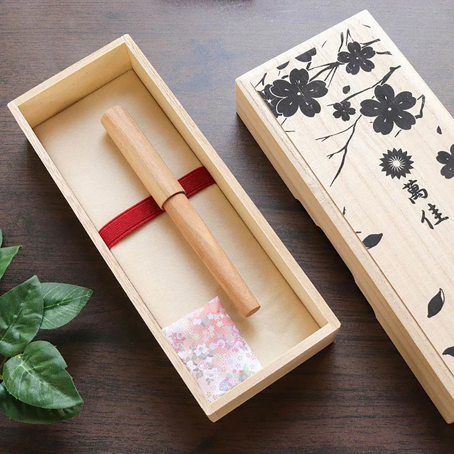 Wancher Sekai World Tree Olive Wood Füllfederhalter
