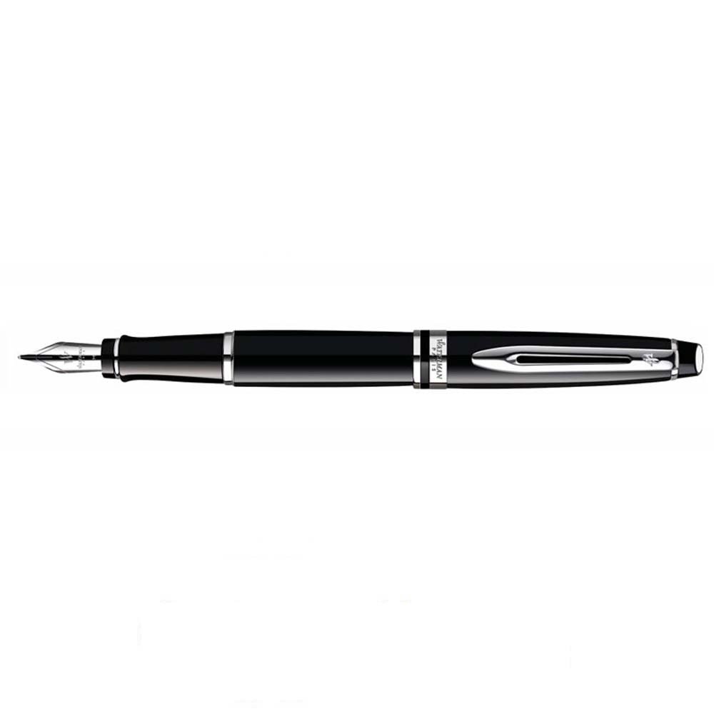 Waterman Expert III Laque Zwart CT Vulpen