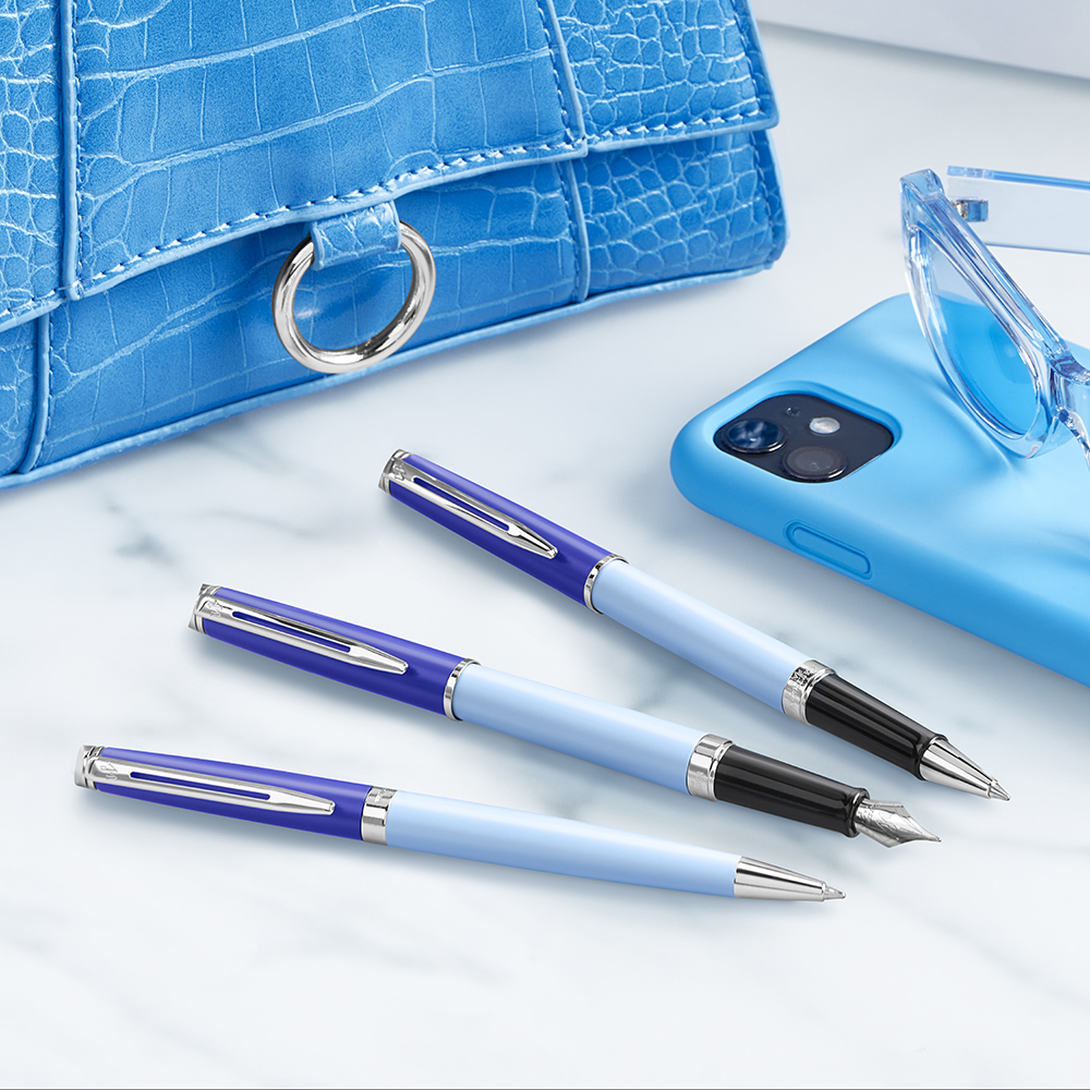 Waterman Hemisphere Colour Block Blue CT Rollerball
