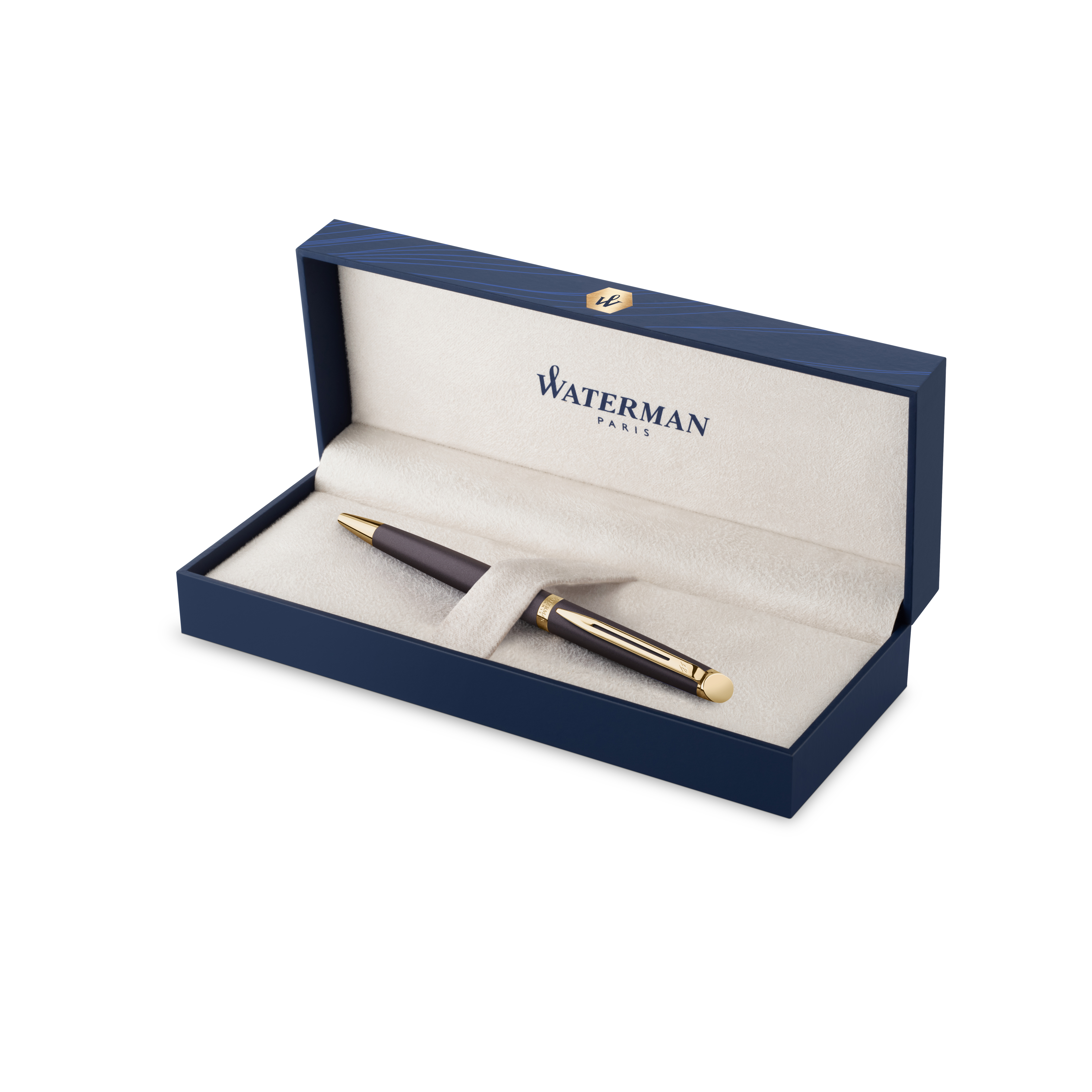 Waterman Hemisphere Metallic Lava Black GT Ballpoint