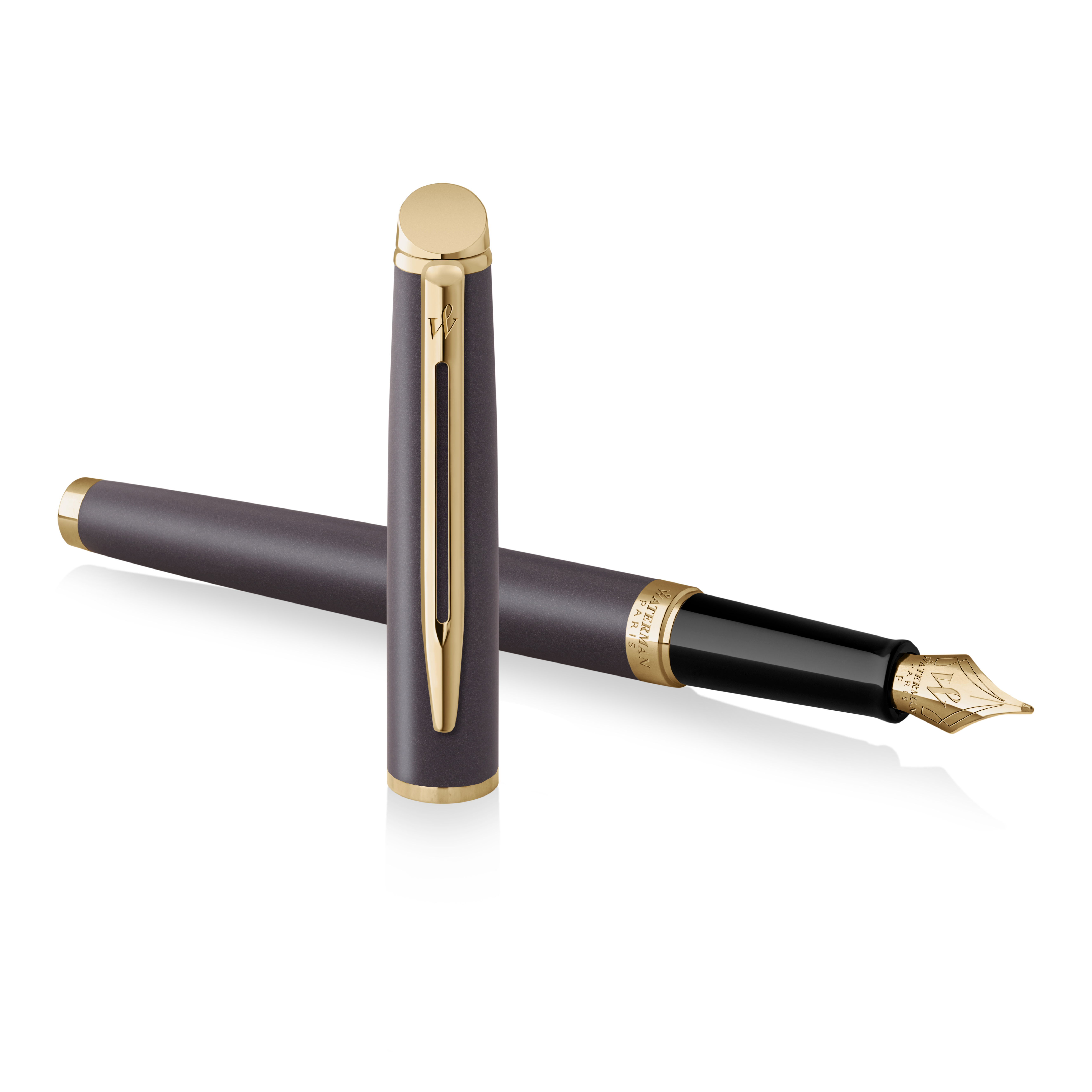 Waterman Hemisphere Metallic Lava Black GT Vulpen