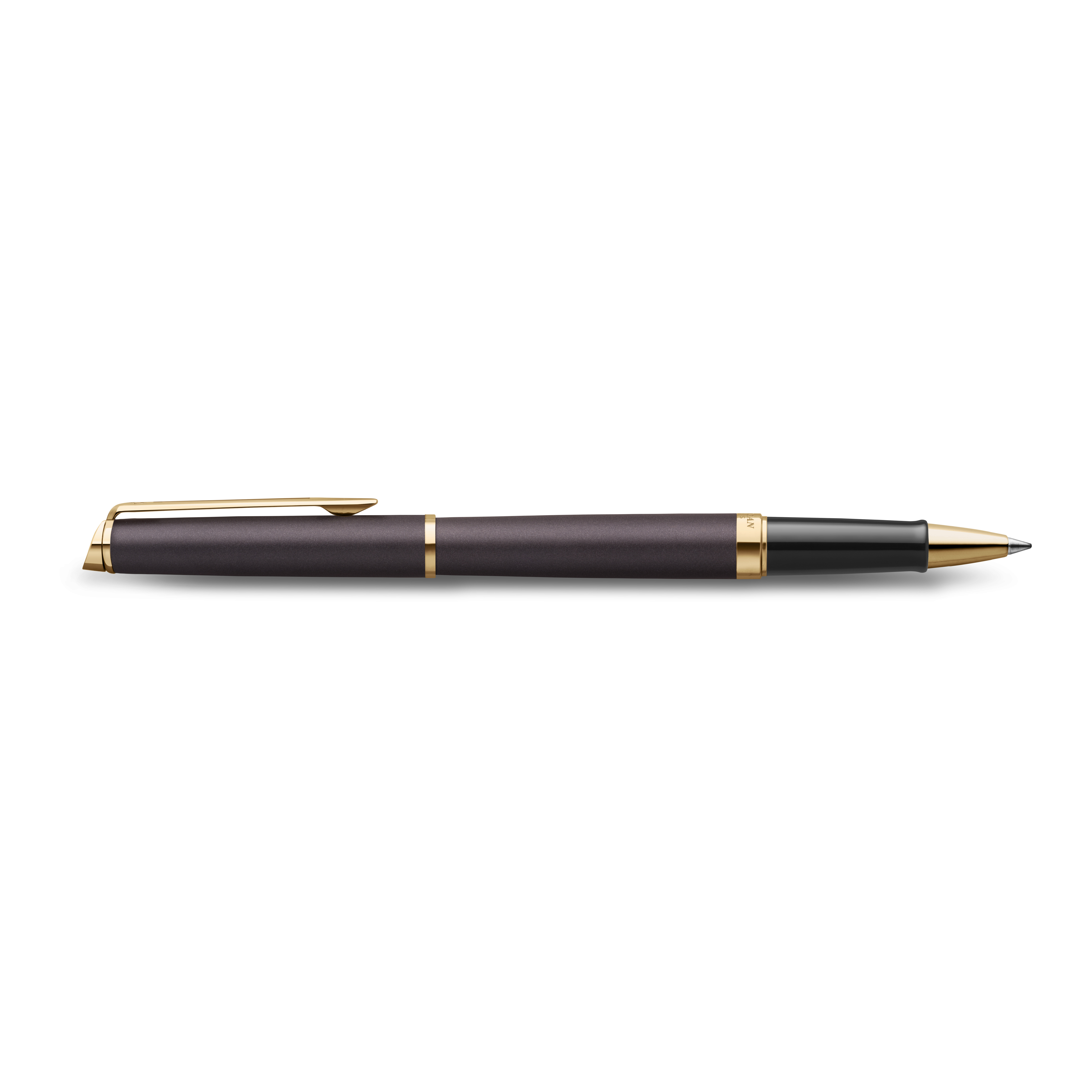 Waterman Hemisphere Metallic Lava Black GT Rollerball