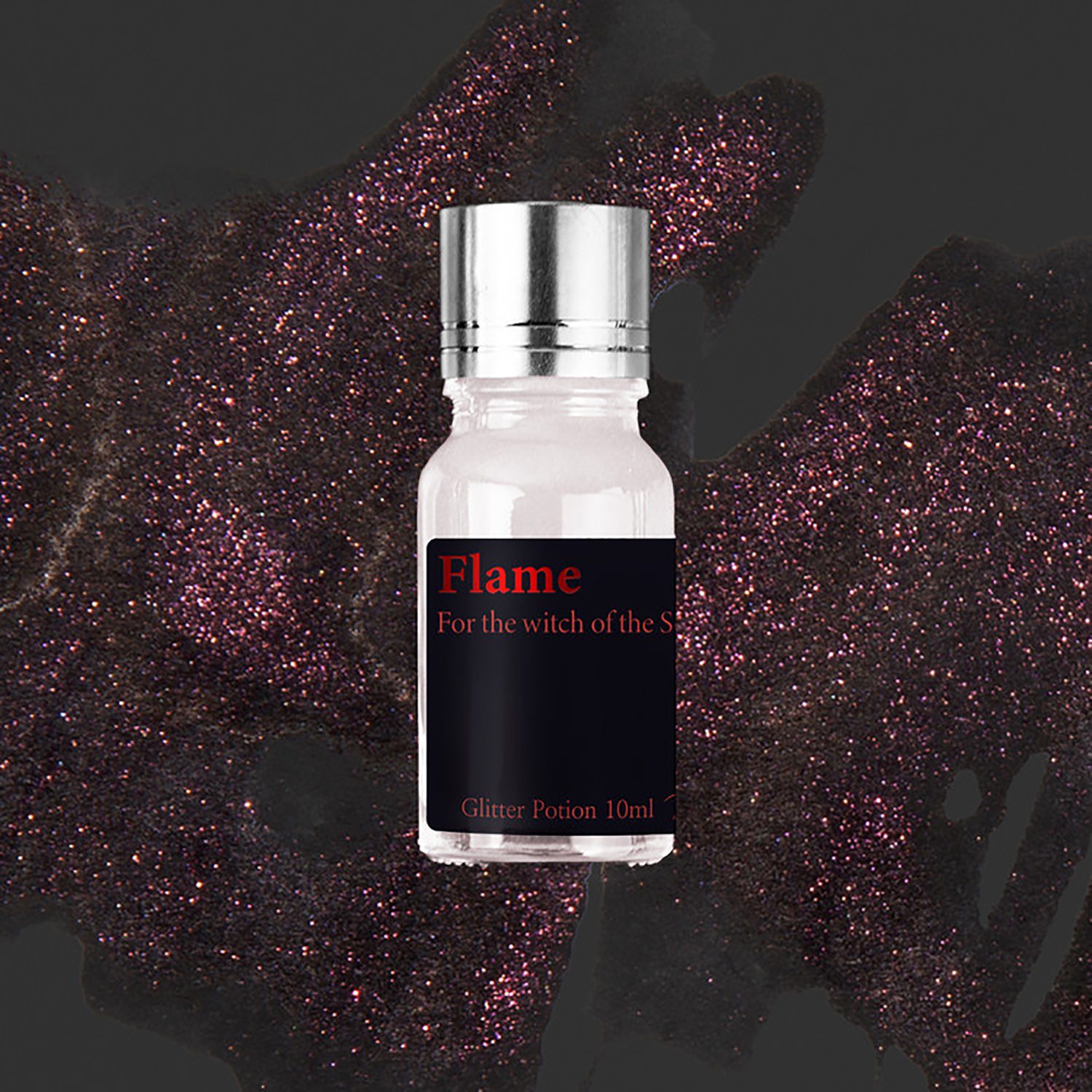 Wearingeul Inks Glitter Potion Flame Red 10ml Bottle
