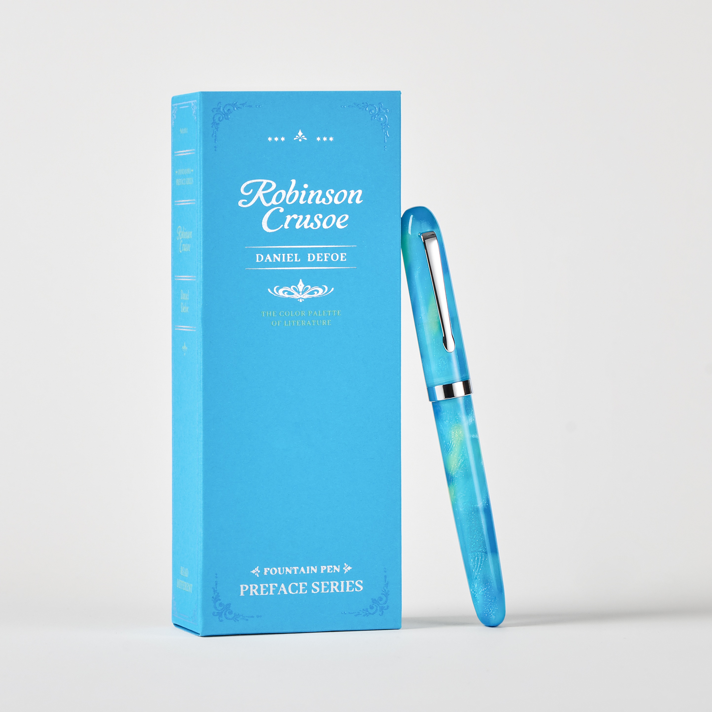 Wearingeul Preface Robinson Crusoe Caneta de Tinta Permanente