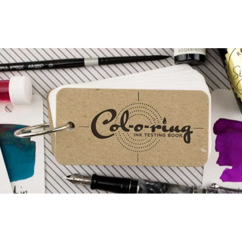 Well-Appointed Desk Col-o-ring Original Ink Sampling Book