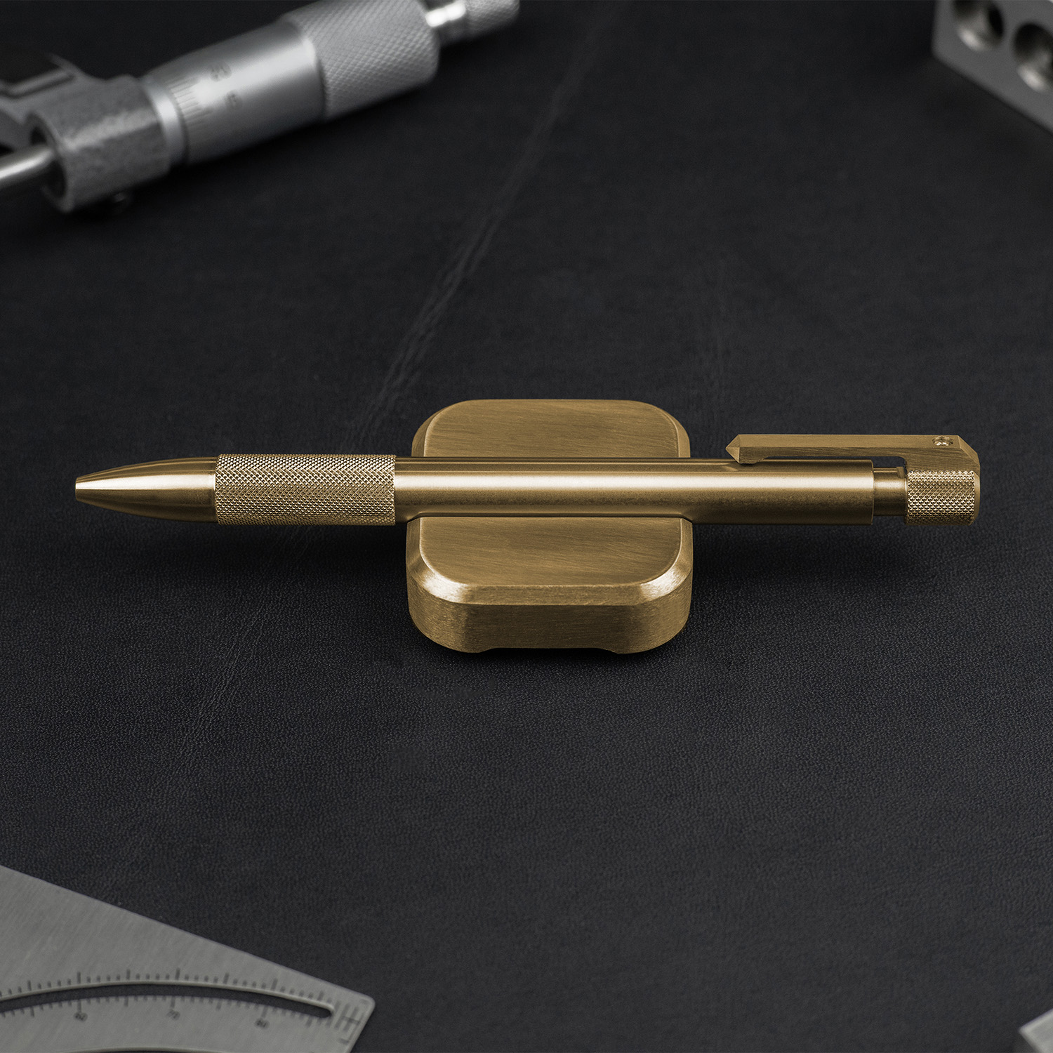 Wingback Brass Journeyman Pen Ballpoint