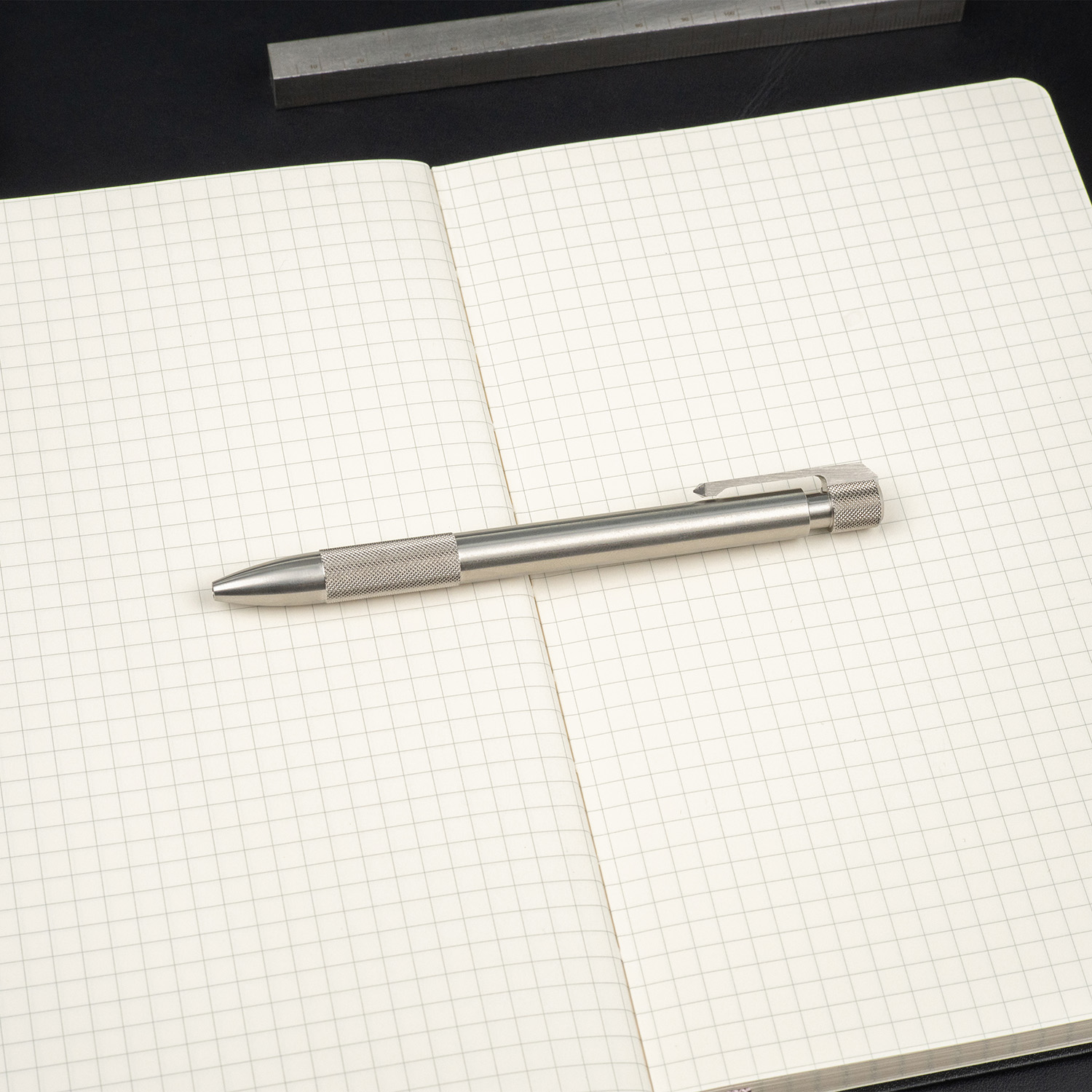 Wingback Steel Journeyman Pen Ballpoint