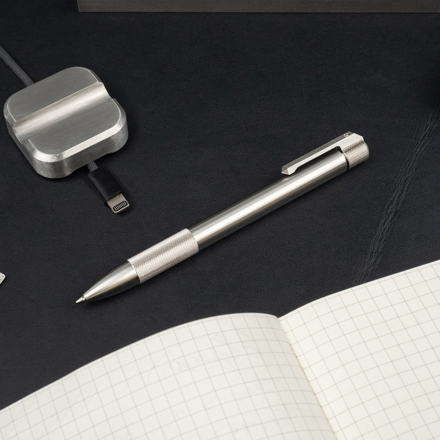 Wingback Steel Journeyman Pen Ballpoint