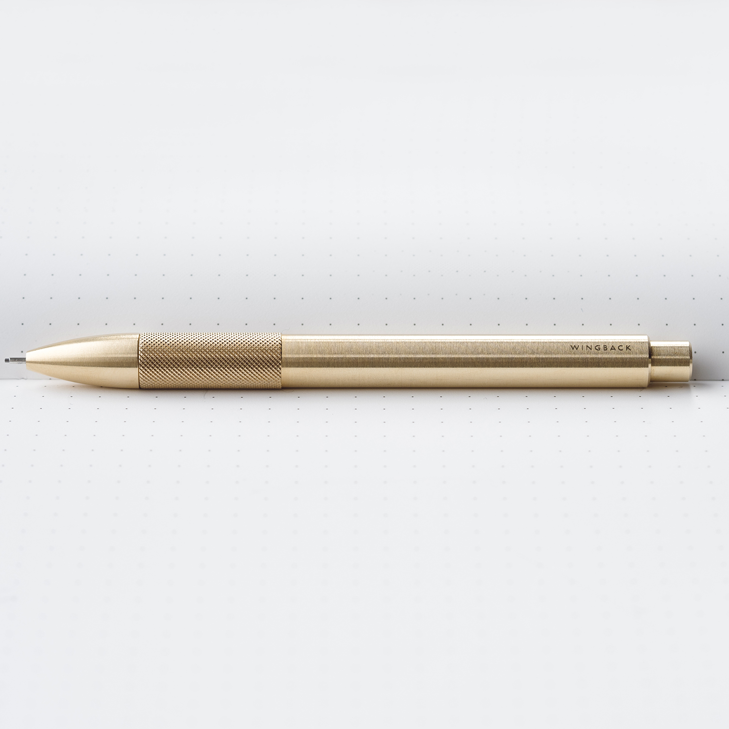Wingback Brass Mechanical Pencil 0.7mm