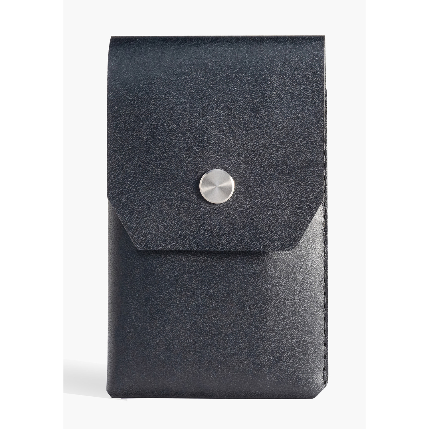 Wingback Leather Charcoal Penetui (5-delig)