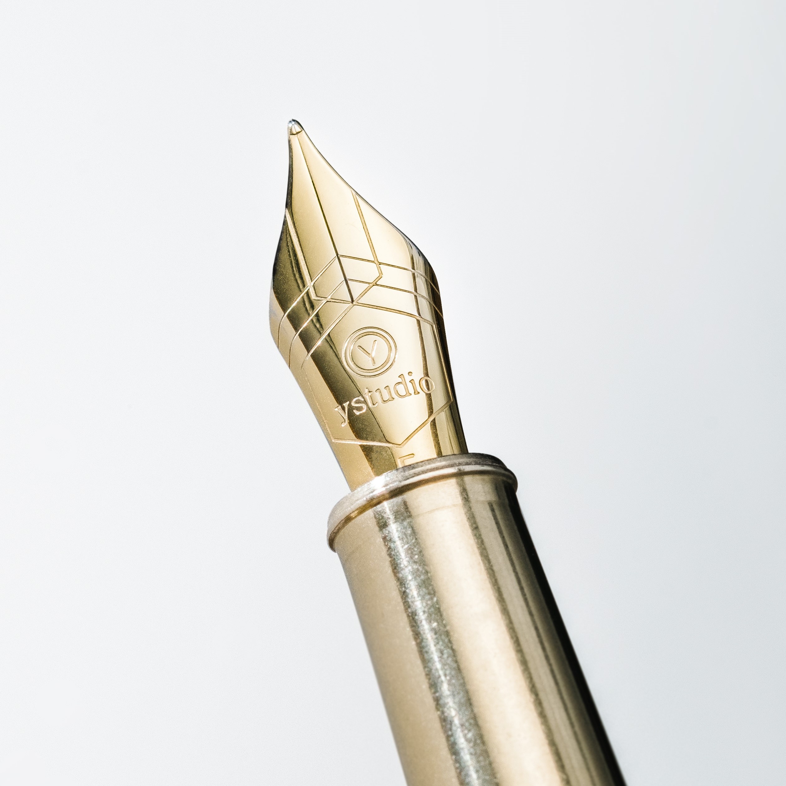 Ystudio Classic Stylo Plume 10ème Anniversaire Laiton Stylo Plume