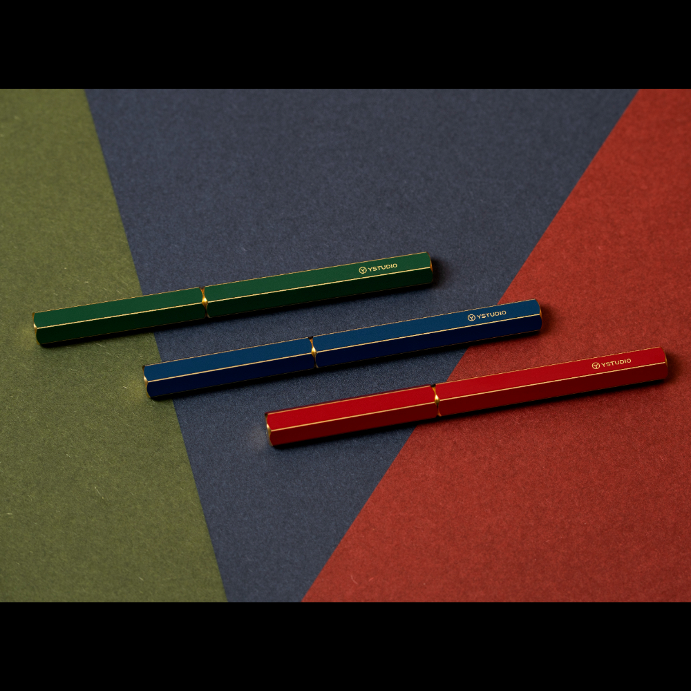 Ystudio Classic Stylo Plume 10ème Anniversaire Vert Stylo Plume