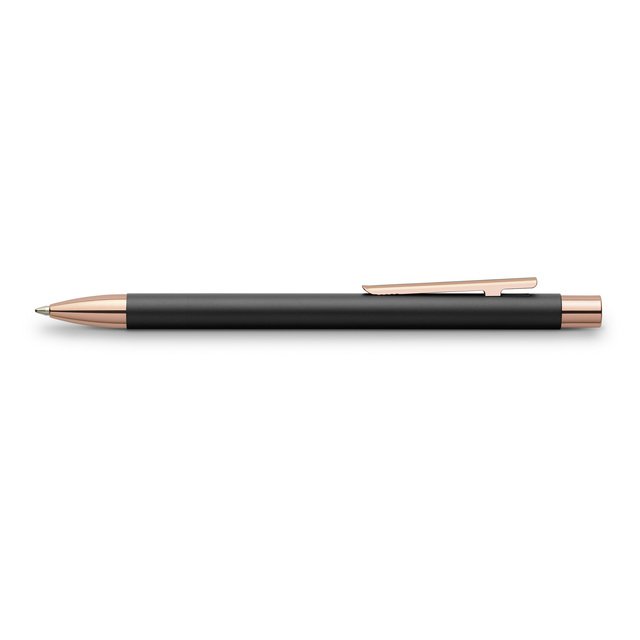 Faber-Castell Neo Slim Black Rose Gold Stylo à bille