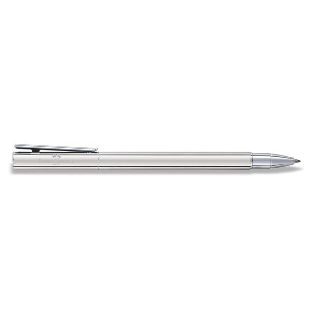 Faber-Castell Neo Slim rostfritt stål glänsande rollerball