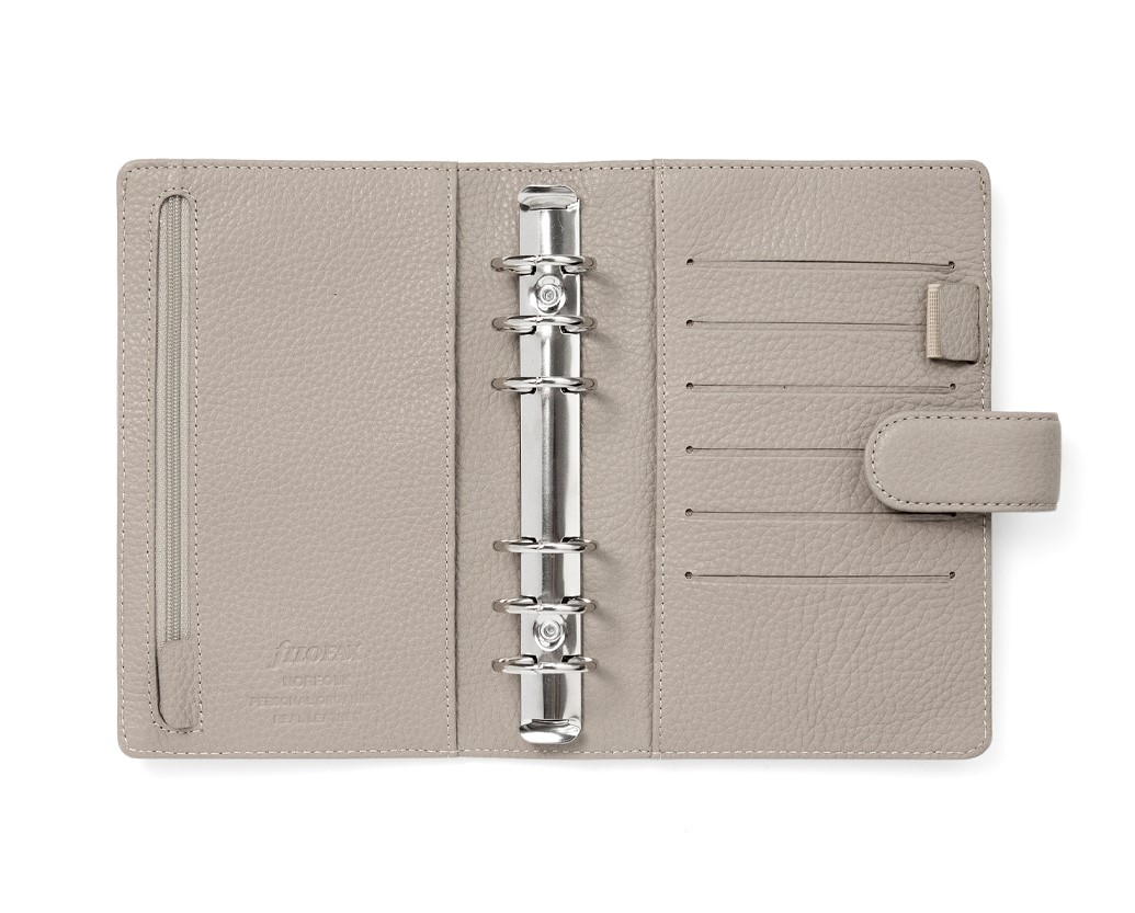 Organizador Personal Filofax Norfolk Taupe
