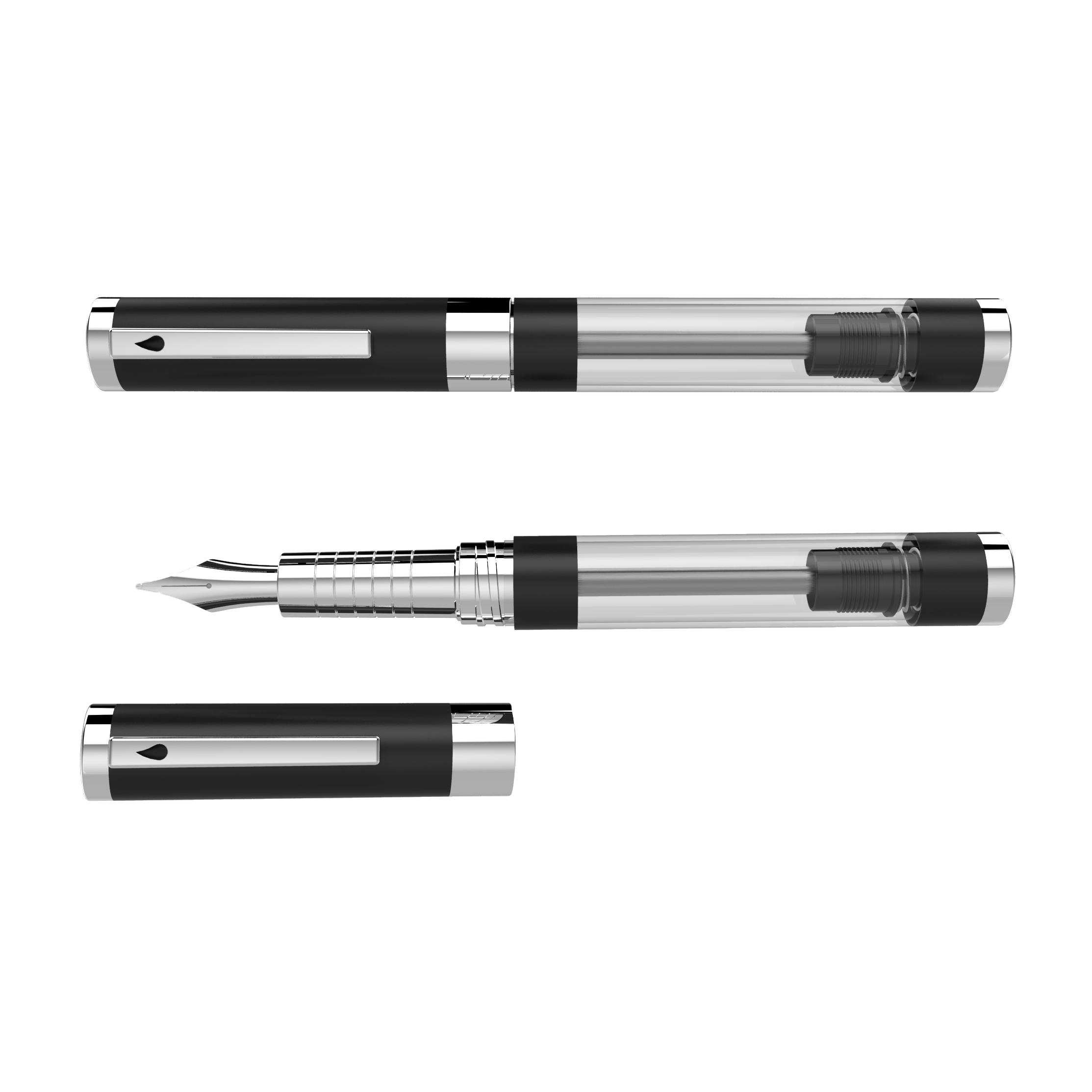 Diplomat Nexus Demo Black CT Fountain pen