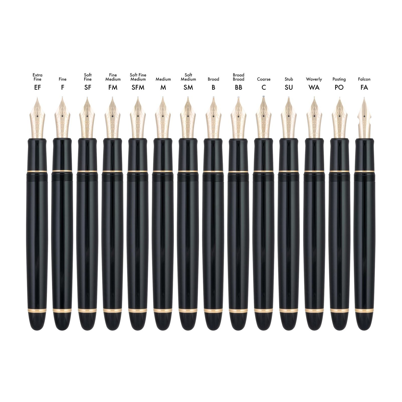 Pluma Estilográfica Pilot Custom 743 Negra