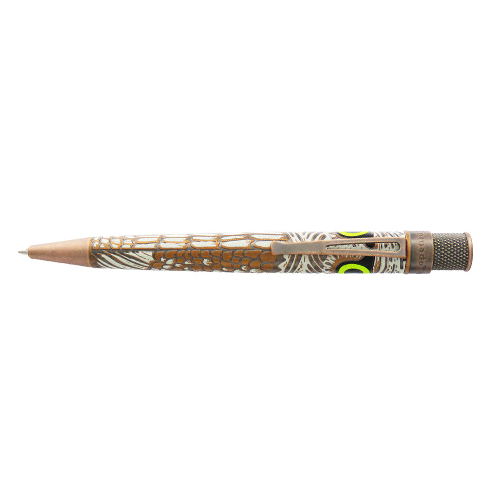 Retro 51 Tornado Owl Rescue Rollerball / Stylo à bille