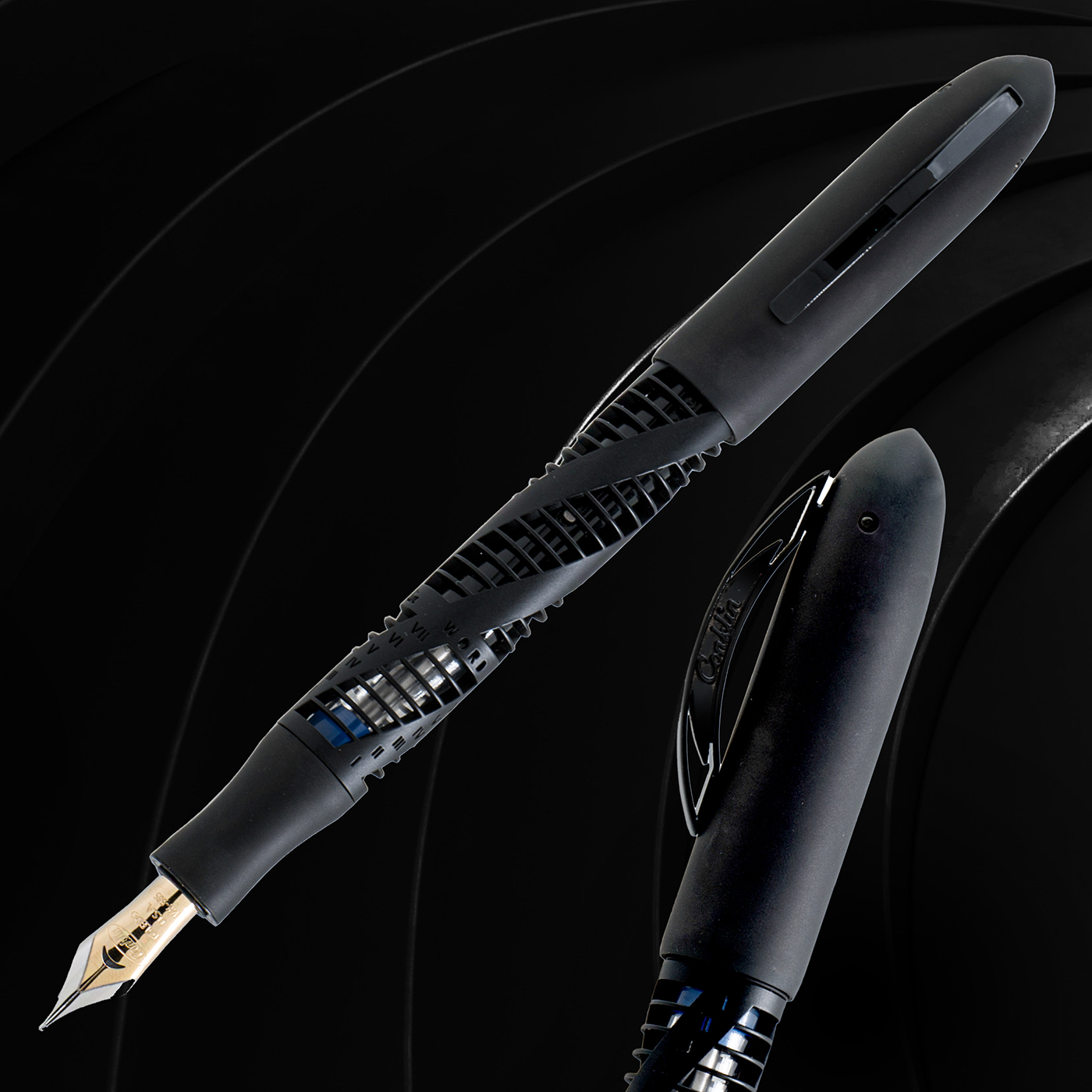 Conklin Nozac Futura 125 Anniversary Titanium/Stealth LE Fountain pen