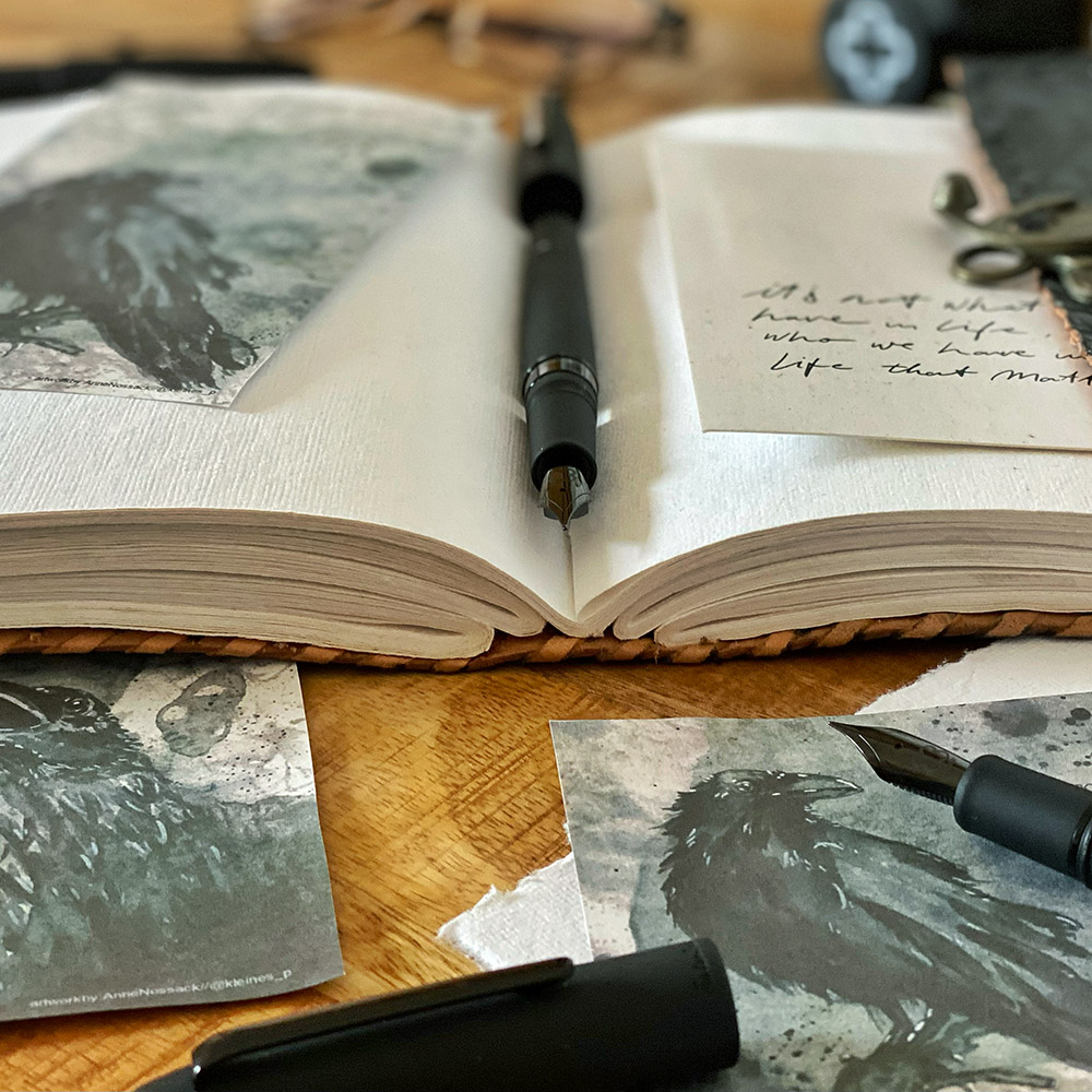 Esterbrook Estie Standard Raven Black Matte RT Piston Fountain pen