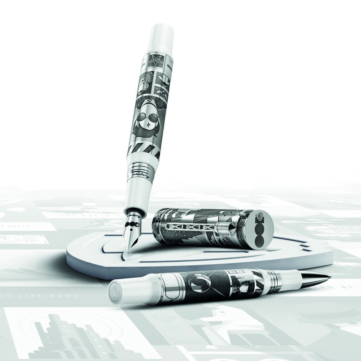 Montegrappa Warner Bros 100th Anniversary LE Fountain Pen