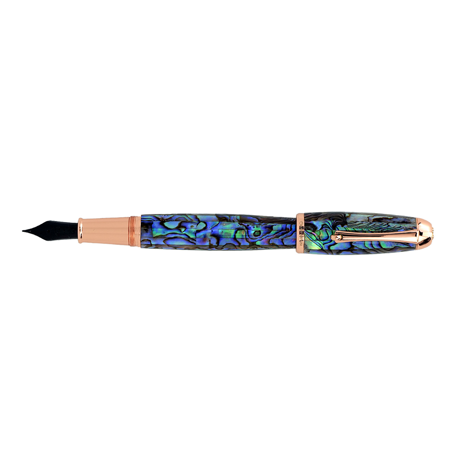 Monteverde Super Mega Abalone & Rose Gold Fountain Pen
