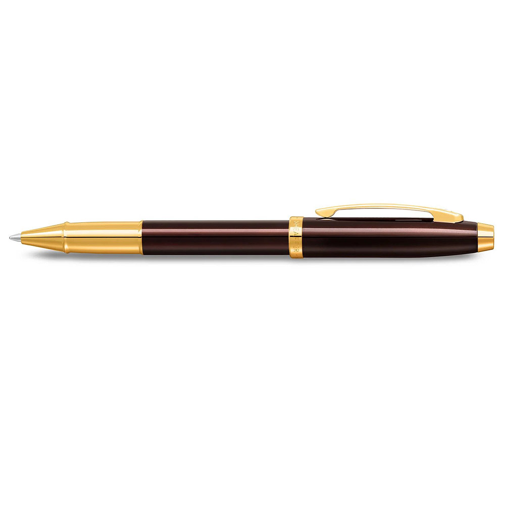 Sheaffer 100 Coffee Brown PVD GT Rollerball