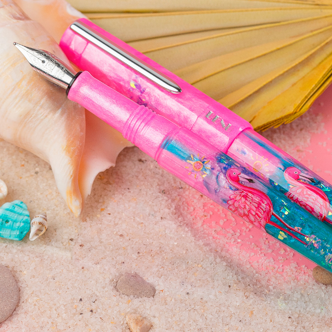 Caneta-tinteiro Benu Euphoria Tropical Blush LE