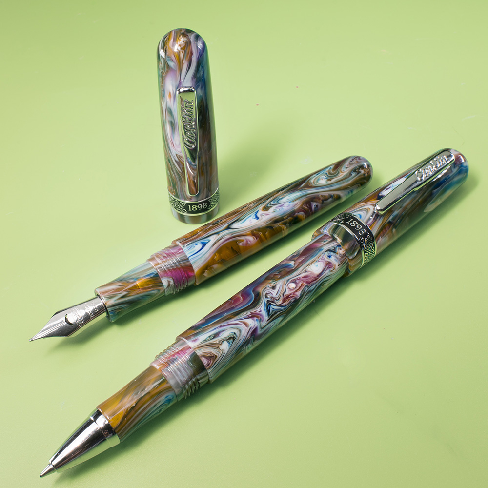 Conklin 1898 Misto Naranja GT Pluma Estilográfica