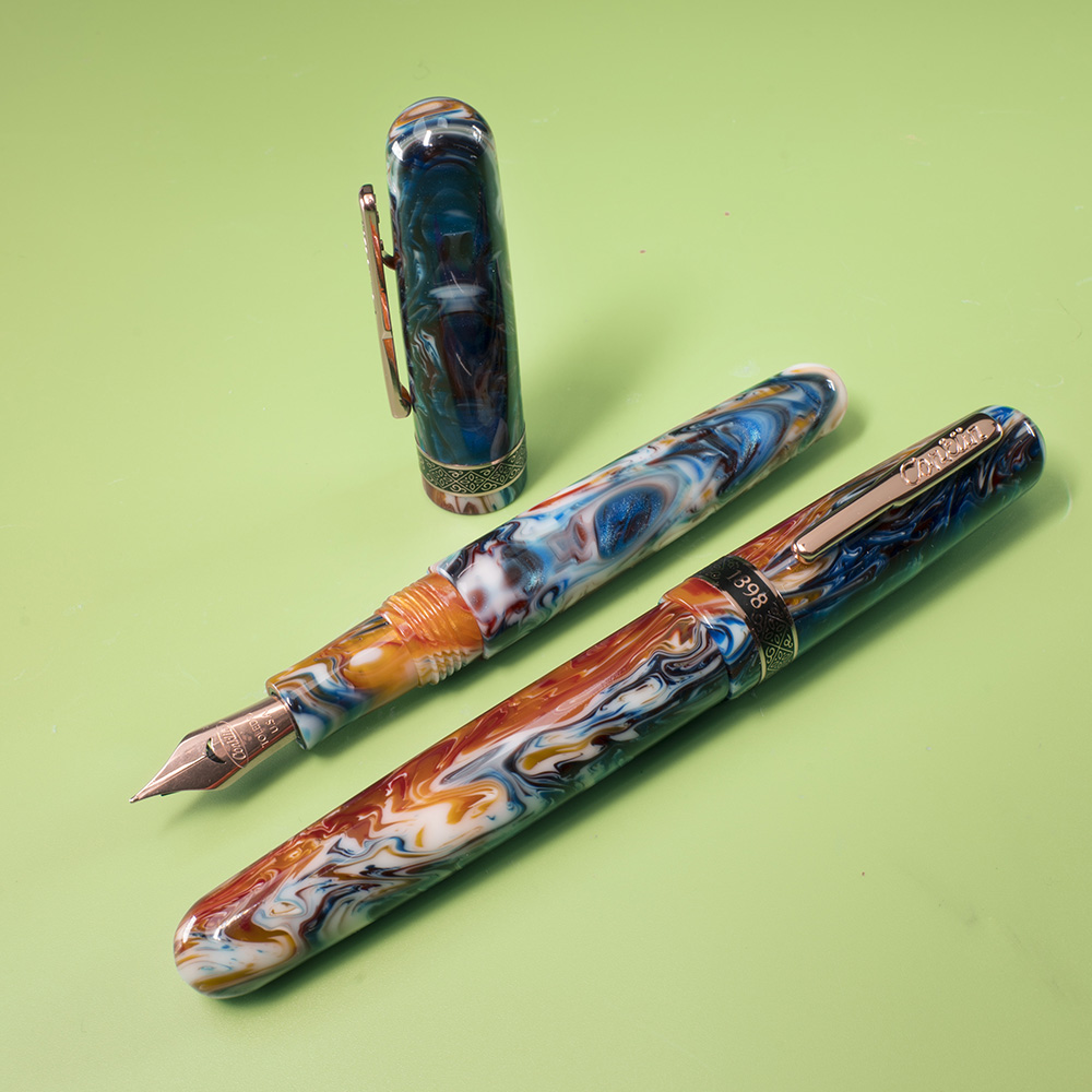 Conklin 1898 Misto Naranja GT Pluma Estilográfica