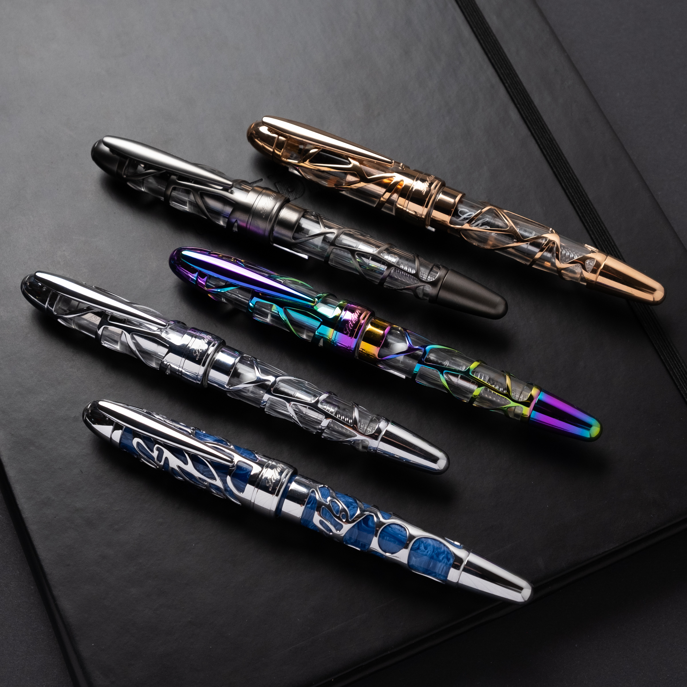 Laban Skeleton Rose Gold Füllfederhalter