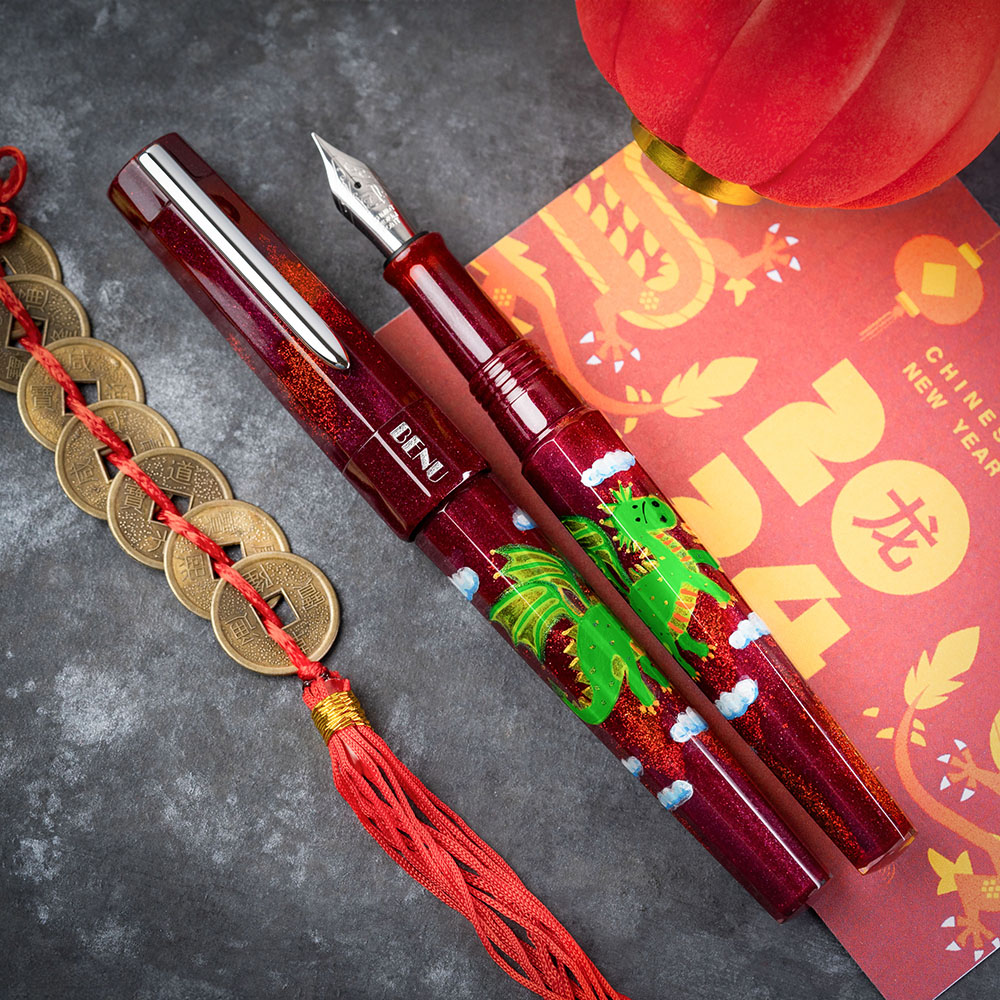 Benu Euphoria Draco Darling LE Fountain pen