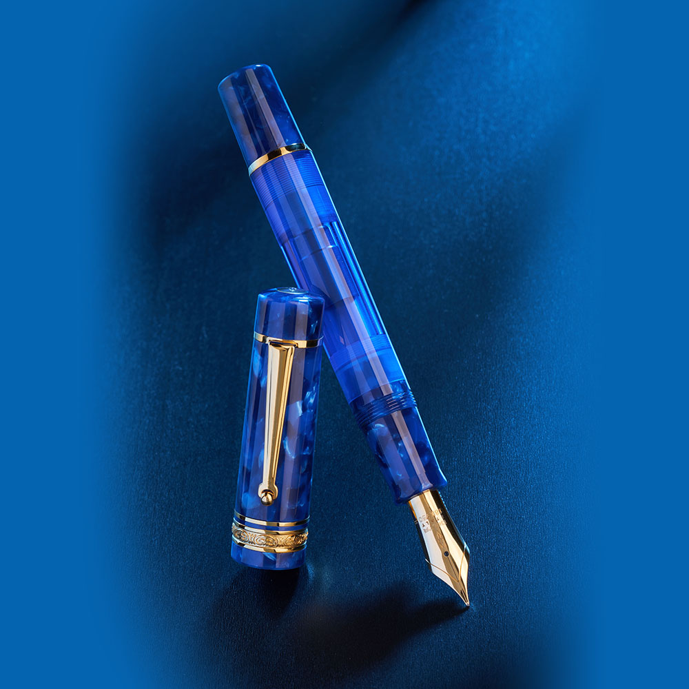 Delta Imperial Blu Mid-Size GT LE Fountain pen