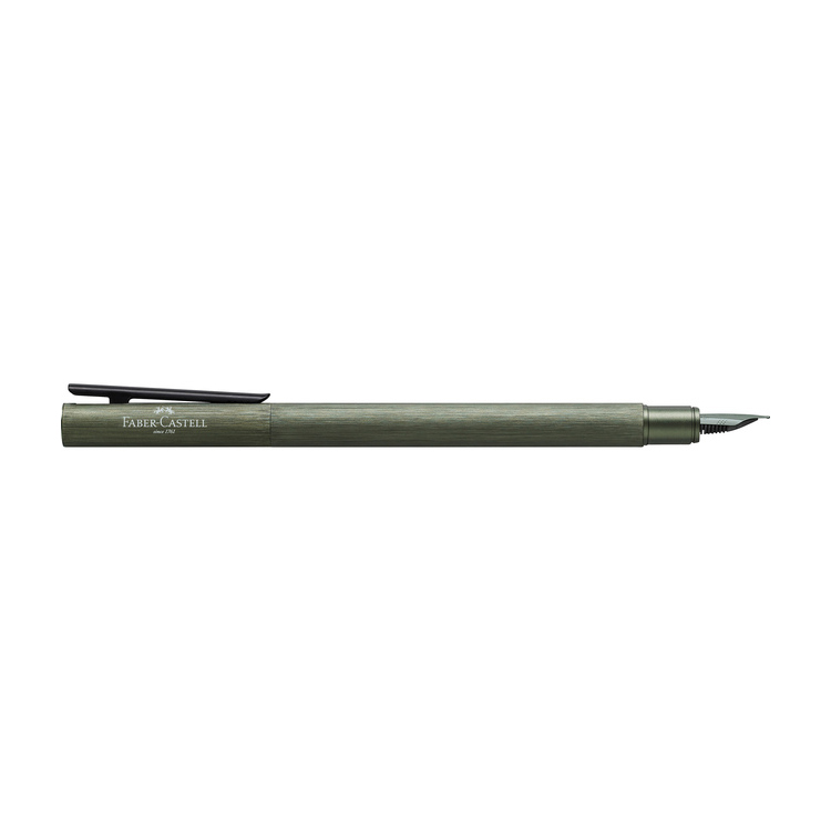 Caneta de tinta permanente Faber-Castell Neo Slim Verde Oliva