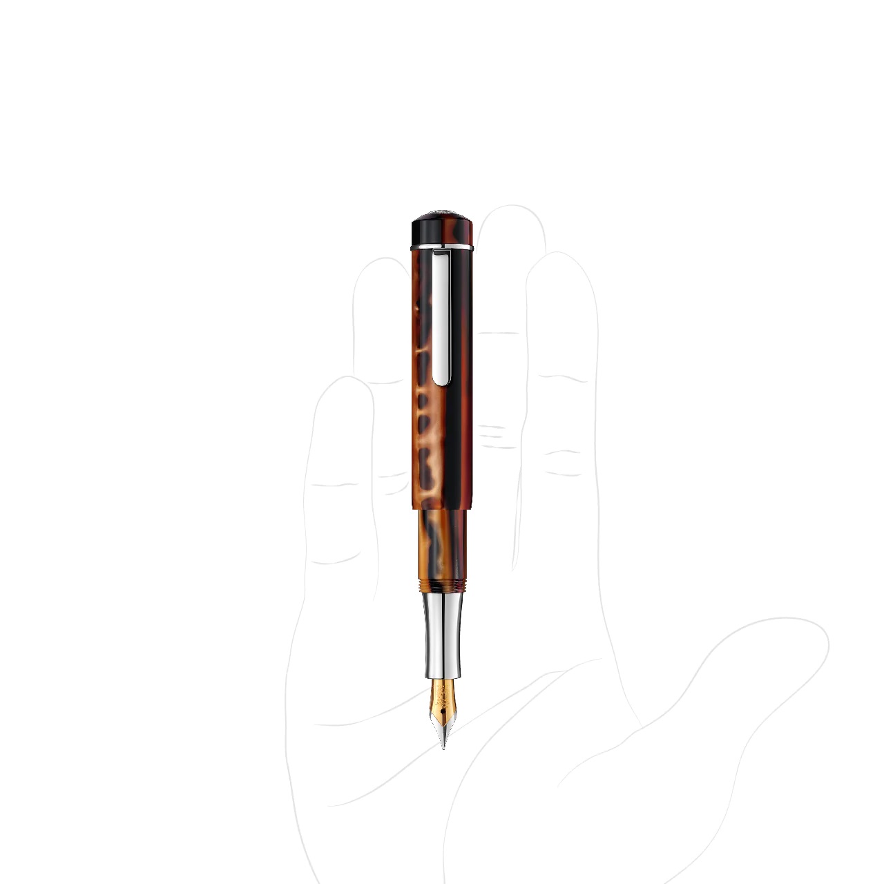 Laban Pocket Brown Bear Fountain pen