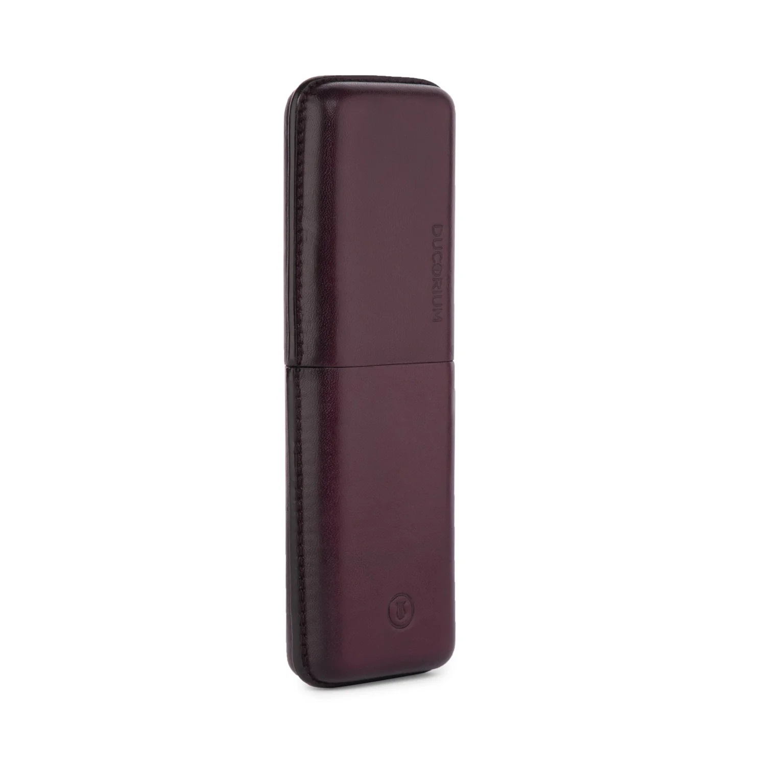 Lapis Bard Ducorium Bordeaux Estojo moldado para canetas (duplo)