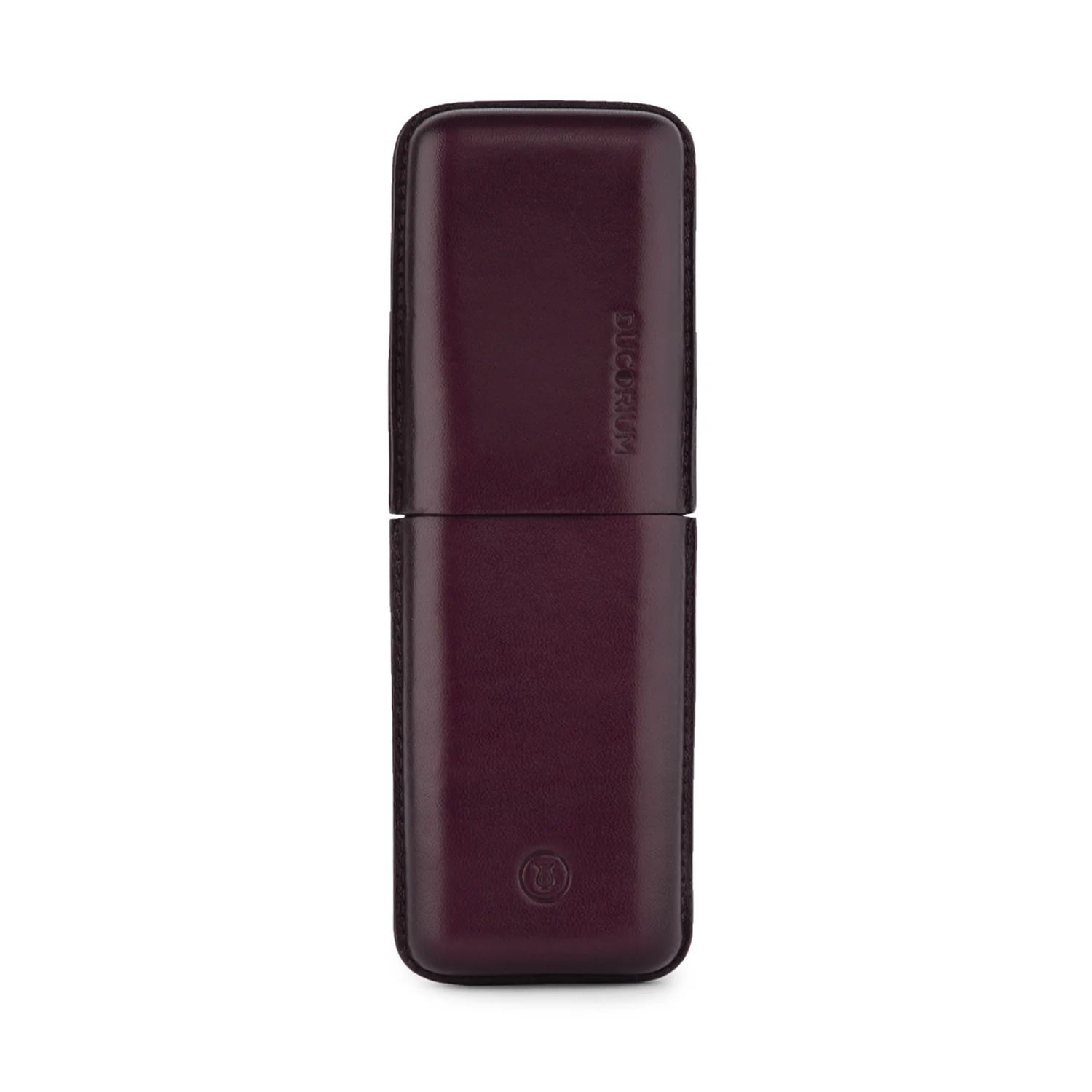 Lapis Bard Ducorium Bordeaux Estojo moldado para canetas (duplo)