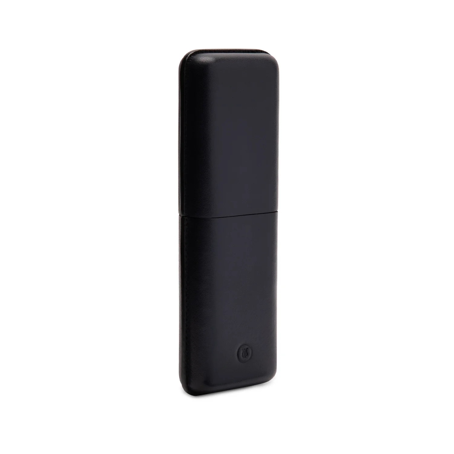 Lapis Bard Ducorium Navy Blue Moulded Pen Case (Double)