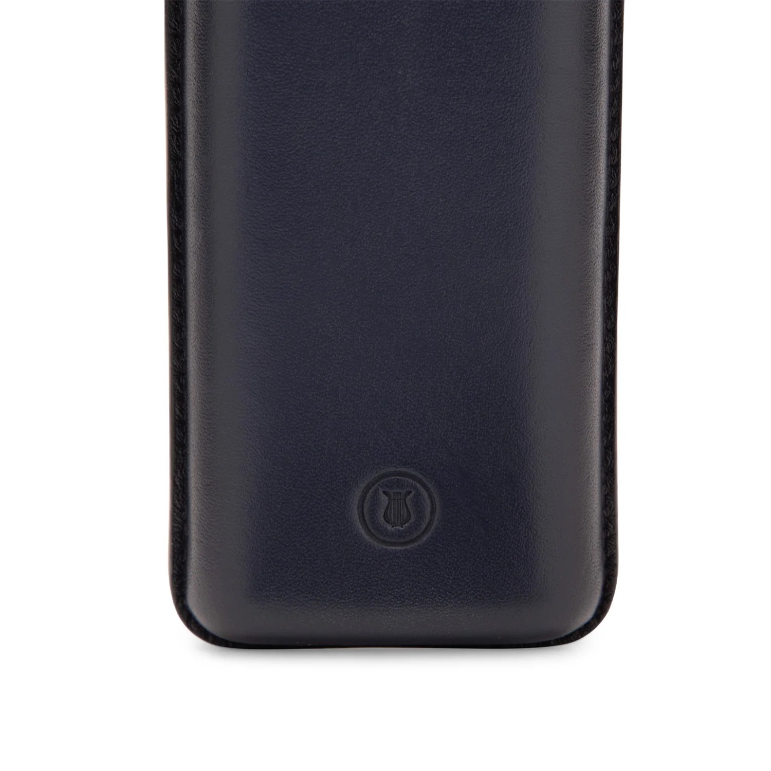 Lapis Bard Ducorium Navy Blue Moulded Pen Case (Double)